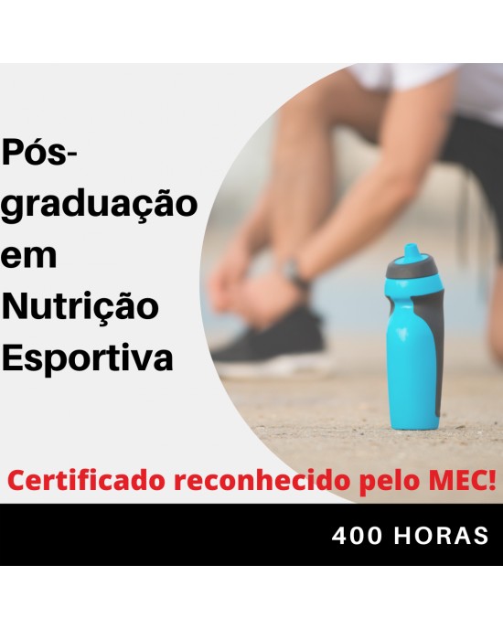 Pós-graduação em Nutrição Esportiva Pós-graduação em Nutrição Esportiva